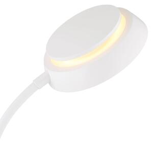 Globo 58496W - LED Stmievateľná dotyková stolná lampa KIRK LED/12W/230V biela