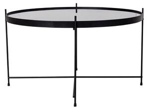 Čierny Konferenčný stolík Venezia 70 × 70 × 40 cm HOUSE NORDIC
