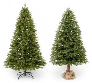 Umelý 3D vianočný stromček- Jedľa exclusive na pni 180cm