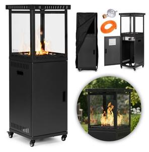 Plynový ohrievač, sálavý ohrievač 13 kW, sklenený na záhradnú terasu
