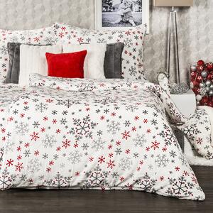 4Home obliečky mikroflanel Snowflakes, 160 x 200 cm, 70 x 80 cm