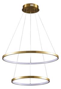 LED Luster na lanku LEA LED/35W/230V 4000K pr. 60 cm zlatá