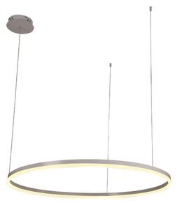 LED Stmievateľný luster na lanku LED/55W/230V 3000-6500K + diaľkové ovládanie