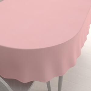 Biante Teflónový oválny obrus - Paris TF-125 Púdrovo ružový 50x100 cm