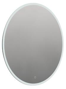 Okrúhle zrkadlo 80 cm s LED osvetlením, topná fólia, senzor s nastaviteľnou teplotou 2700-6500K, IP44 ZIL80KLEDP