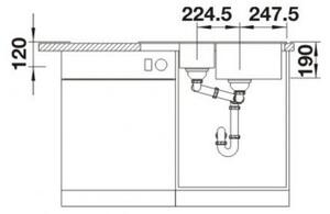 BLANCO LEGRA S Compact drez jasmínový 521305