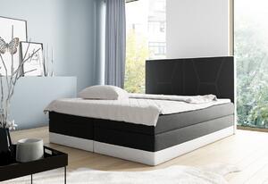 Čalúnená posteľ ENZO + topper, 120x200, inari 100/soft 17
