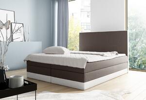 Čalúnená posteľ SNAKE + topper, 160x200, inari 28/soft 17