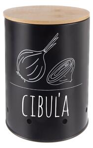 Dóza pr. 13 cm Cibuľa BLACK