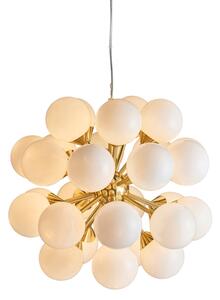 Endon 76499 - Luster na lanku OSCAR 28xG9/18W/230V zlatý