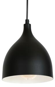 Luster na lanku NOAK 3xE27/15W/230V čierna