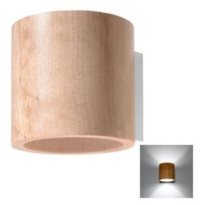 Sollux SL.0490 - Nástenné svietidlo ORBIS 1xG9/40W/230V drevo