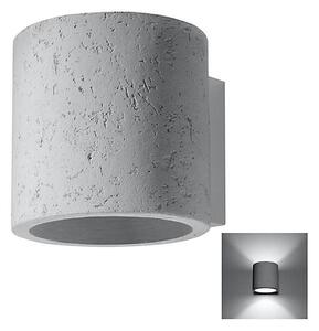 Sollux SL.0486 - Nástenné svietidlo ORBIS 1xG9/40W/230V betón