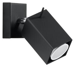 Nástenné bodové svietidlo MERIDA 1xGU10/40W/230V čierna