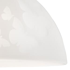 Luster na lanku 1xE27/60W/230V motýľi