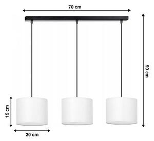 Luster na lanku TUZ 3xE27/60W/230V