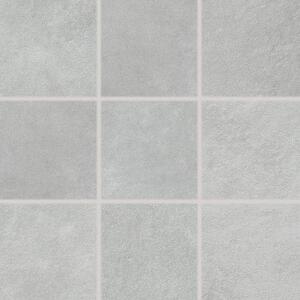 Dlažba Rako Extra sivá 10x10 cm reliéfna DAR11723.1