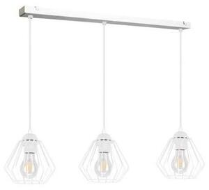 Luster na lanku CEED 3xE27/60W/230V biela