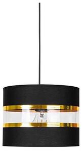 Luster na lanku LIND 1xE27/60W/230V čierna