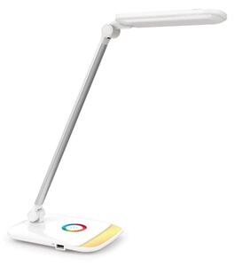LED RGB Dotyková stmievateľná stolná lampa LED/18W/230V + USB