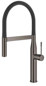 Drezová batéria GROHE Essence so silikónovým ramienkom Hard Graphite 30294A00
