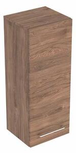 Kúpeľňová skrinka nízka Geberit Selnova 33x29,7x85 cm v prevedení orech hickory 501.278.00.1