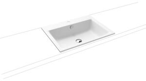 Zápustné umývadlo Kaldewei PURO 60x46 cm alpská biela otvor pre batériu uprostred KW3151PE1