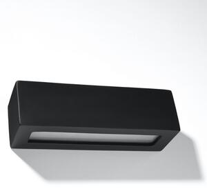 Nástenné svietidlo VEGA 1xE27/60W/230V čierna