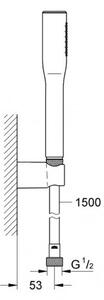 Grohe Euphoria vaňový set Stick 1jet s držiakom na stenu a hadicou 150cm chróm 27369000