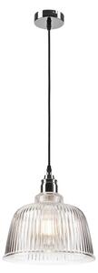 Luster na lanku ASTA 1xE27/60W/230V lesklý chróm