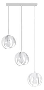 Sollux SL.1085 - Luster na lanku TULOS 3xE27/60W/230V biela