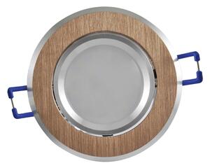 LED Podhľadové svietidlo SLNKO OLAL 1xGU10/3,5W/230V 3000K pr. 8,4 cm zlatá
