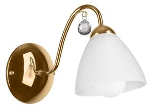 Nástenná lampa MIRANDA 1xE27/60W/230V zlatá