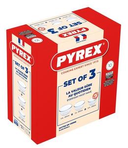 Sada sklenených misiek PYREX 3ks