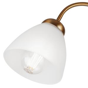 Prisadený luster MIRANDA 3xE27/60W/230V zlatá