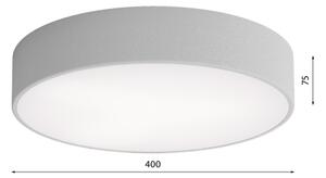 LED Stropné svietidlo CLEO LED/43W/230V 4000K pr. 40 cm šedá