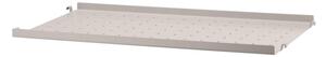 String Polica String Metal Shelf Low Edge 58 x 30, beige