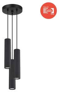 Brilagi - LED luster na lanku CRESTO 3xGU10/10W/230V čierny