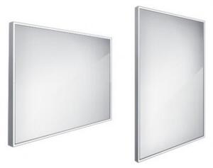 NIMCO zrkadlo podsvietené LED 13000 90 x 70 cm hliníkový rám ZP 13019