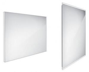 NIMCO zrkadlo podsvietené LED 9000 90 x 70 cm hliníkový rám ZP 9019