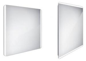 NIMCO zrkadlo podsvietené LED 17000 80 x 70 cm hliníkový rám ZP 17003