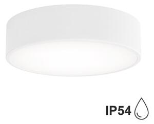 Kúpeľňové stropné svietidlo so senzorom CLEO 2xE27/24W/230V pr. 30 cm biela IP54