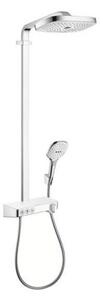 Hansgrohe Raindance Select E sprchový systém Showerpipe 300 2jet s termostatom ShowerTabelet 300 biela/chróm 27127400