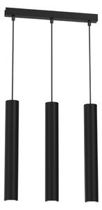 Luster na lanku HUDSON 3xGU10/8W/230V čierna