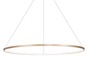 LED Luster na lanku SATURNO LED/57W/230V pr. 100 cm IP44 zlatá