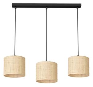 Luster na lanku RATTAN 3xE27/60W/230V ratan