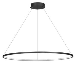 LED luster na lanku SATURNO LED/57W/230V pr. 100 cm IP44 čierna