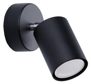 Sollux SL.1126 - Nástenné bodové svietidlo LEMMI 1xGU10/40W/230V čierna