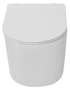 LAVITA LOSO set 2v1- závesná WC misa Rim+ + WC sedátko LOSO so SoftClose biela