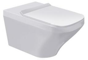 DURAVIT Dura Style závesná WC misa 37 x 62 cm s upevnením Durafix, biela s úpravou WonderGliss 25370900001